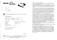 Philips - 22-GC-040-Service-Manual 